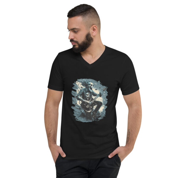 Unisex Short Sleeve V-Neck T-Shirt